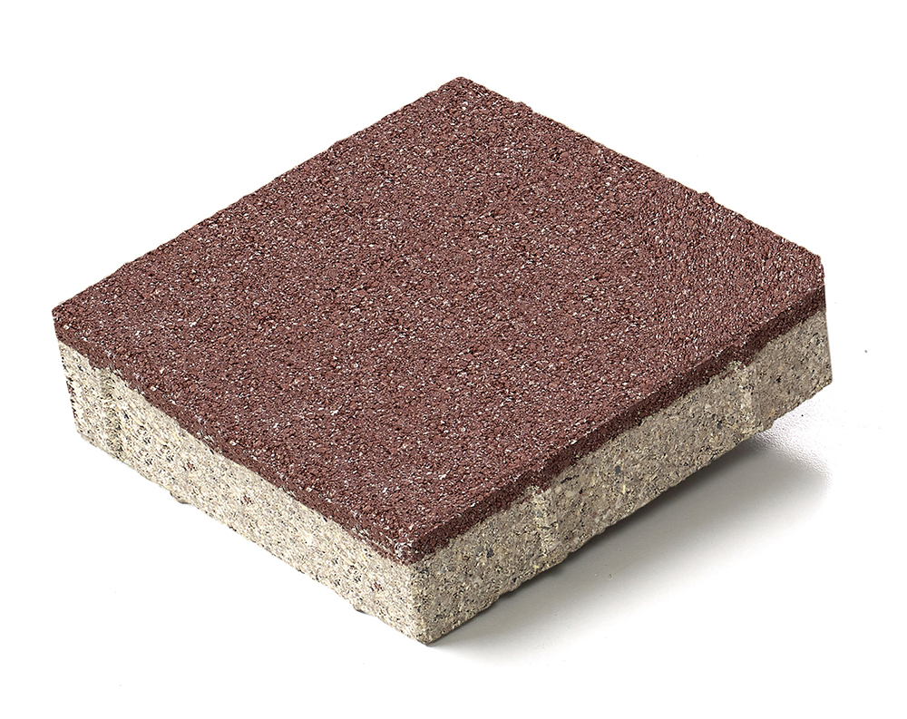 棕紅色200x200x55mm